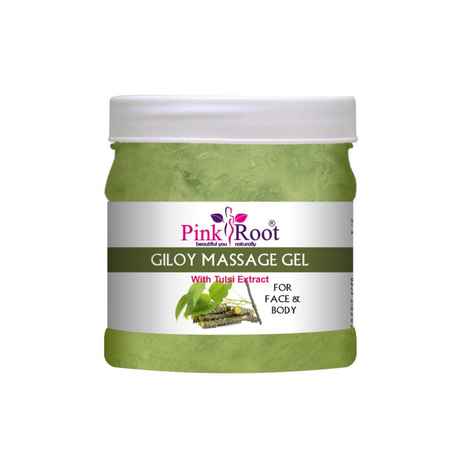 Pink Root Giloy Anti Aeging Face & Body Massage Gel 500ml