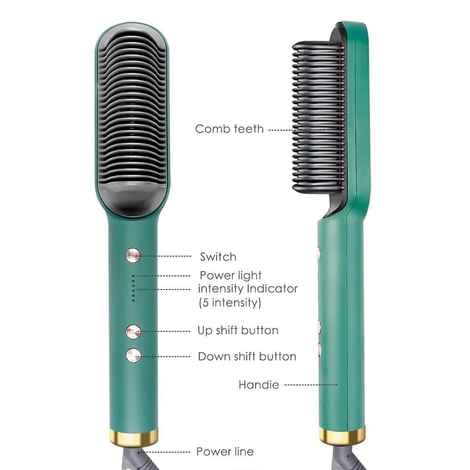Buy Favon HQT -909B Professional Hair straightener (Color may Vary) - Purplle