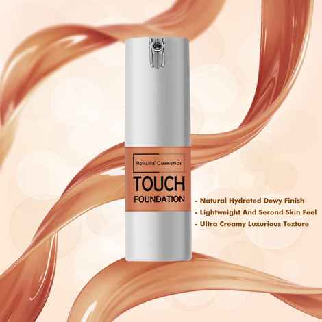 Buy Ronzille Waterproof Matte Finish Make-up Base Foundation - 25 ml  (Airless)(04) - Purplle