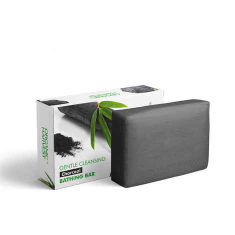 Buy Organic Harvest Charcoal Soap Bathing Bar, For Skin Moisturisation, Ideal For All Skin Types, 100% Organic, Chemical, Paraben & Sulphate Free – 125gm Each (Pack of 1) - Purplle