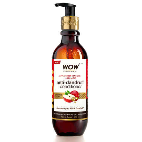 Buy WOW Skin Science Apple Cider Vinegar Conditioner For Frizzy & Greasy Hair To Minimize Hair Damage (250 ml) - Purplle
