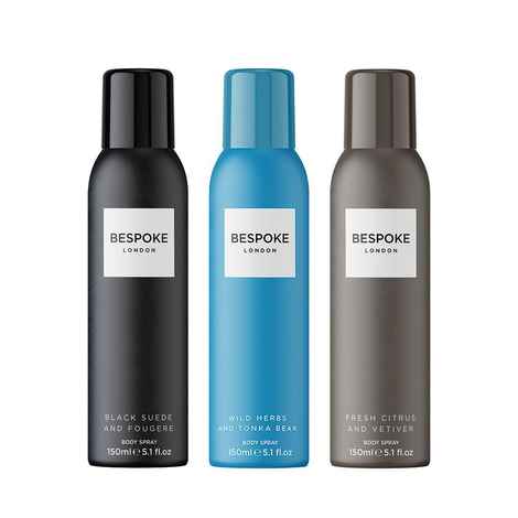 Buy Bespoke London Bespoke London BLACK WILD FRESH COMBO BODY SPRAY - Purplle