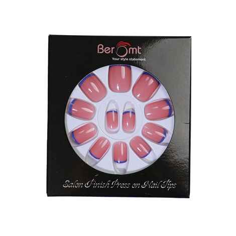 BEROMT FRENCH TIPS- 162 (NAIL KIT INCLUDED)