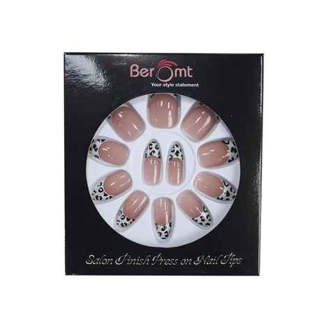Buy BEROMT FRENCH TIPS- 241 (NAIL KIT INCLUDED) - Purplle