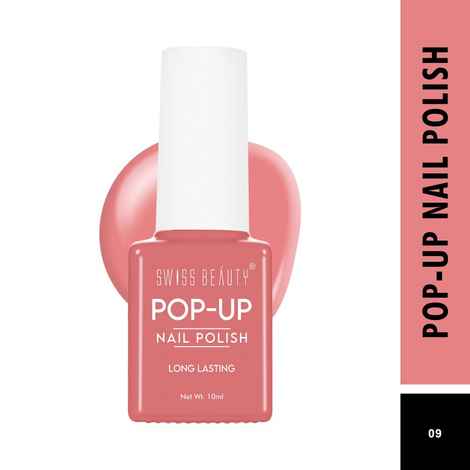 Buy Swiss Beauty POP UP Nail Polish-09 10 gm - Purplle