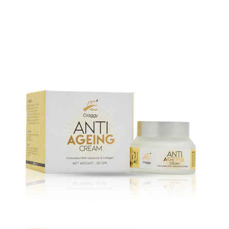 Craggy Cosmetic Anti Aging Cream|Hyaluronic ACID|Reduce WrinklesFine Lines