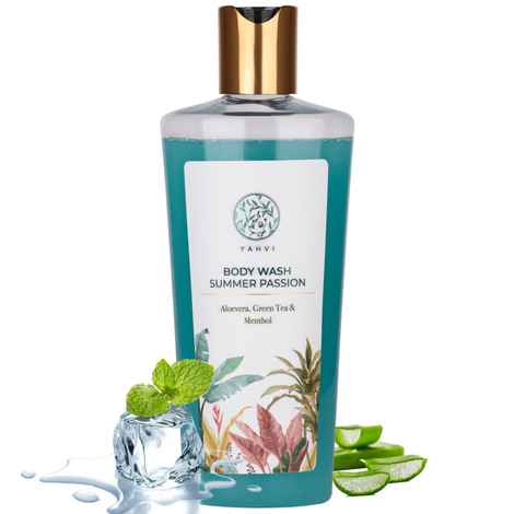 Buy Yahvi Body Wash Summer Passion with Aloevera & Neem | Refreshing Shower Gel for Men & Women | Hydrating & Moisturizing Facewash, Hair & Body Wash Shower Gel | For Softer & Smoother Skin | Summer Passion-250 Ml - Purplle