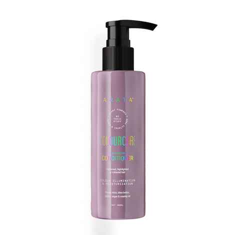 Buy Arata Tone Perfecting Conditioner (200 ML) | Purple Conditioner For Pre-Lightened & Bleached Hair | Nourishes Strands And Enhances Colour | Sulphate-Free - Purplle