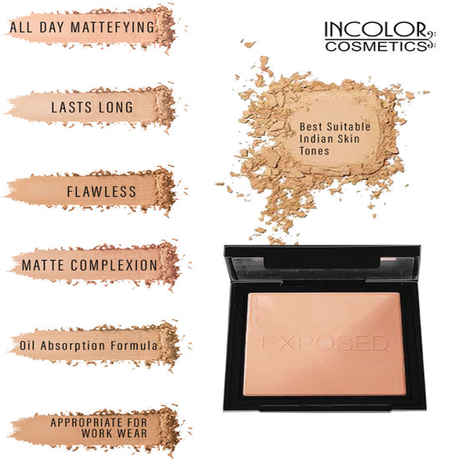 Buy Incolor Exposed Compact Golden Light 01 9 Gms - Purplle