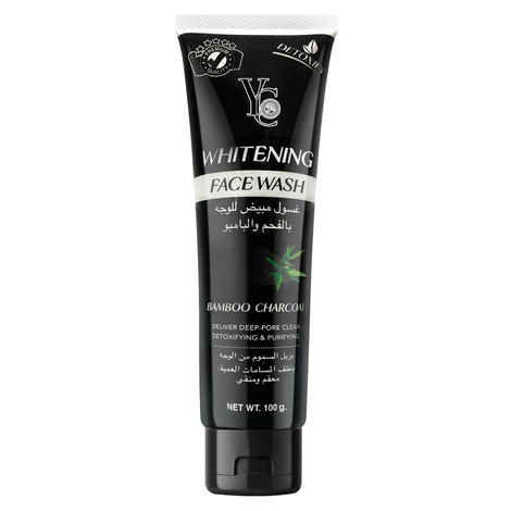 Buy YC Whitening Face Wash Bamboo Charcoal (YC538) 100 ml - Purplle