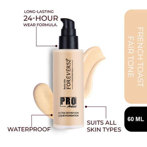 Daily Life Forever52 Pro Artist Ultra Definition Long Lasting Waterproof Full Coverage Liquid Foundation BUF004 (60 ml)