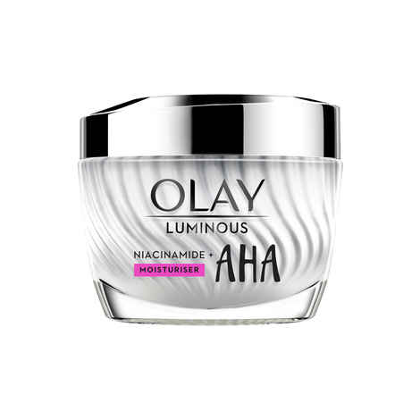 Buy Olay AHA & Niacinamide super cream | Acne mark & spot removal cream| For all skin types | 50 gm - Purplle