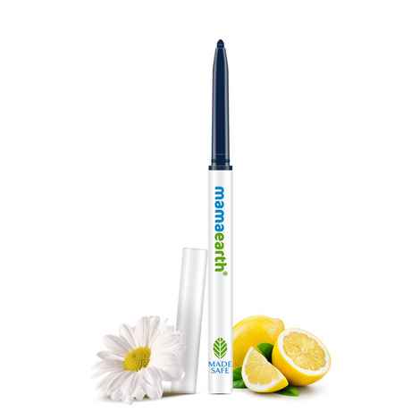 Buy Mamaearth Long Stay Colored Kajal for 11 Hour Long Stay - Deep-Ocean Blue - 0.35 g - Purplle