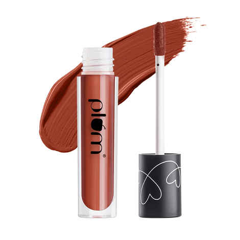 Buy Plum Matte In Heaven Liquid Lipstick | Non-Drying | Smudge-Proof | 100% Vegan & Cruelty Free | Toast Wanted - 133 (Medium Brown) - Purplle