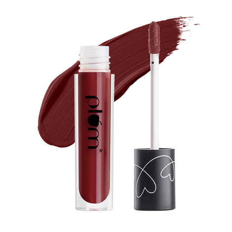 Buy Plum Matte In Heaven Liquid Lipstick | Non-Drying | Smudge-Proof | 100% Vegan & Cruelty FreeA | Wine to go - 140 (Deep Wine) - Purplle