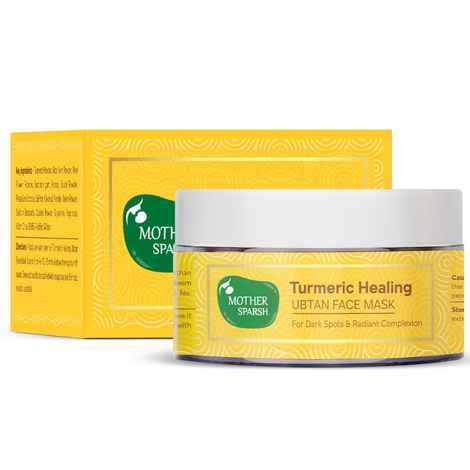 Buy Mother Sparsh Turmeric Healing Ubtan Face Mask For Dark Spots & Radiant Complexion- Traditionally Made Ubtan Paste (50 g) - Purplle