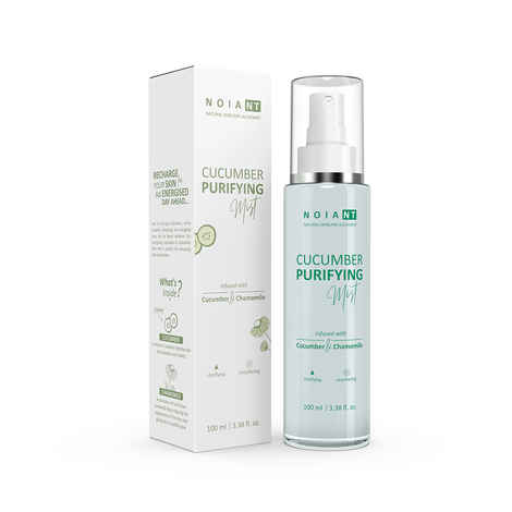 Buy Noiant Cucumber Purifying Face Mist infused with Chamomile | Organic Glower Face Toner | For Men & Women - 100ml - Purplle