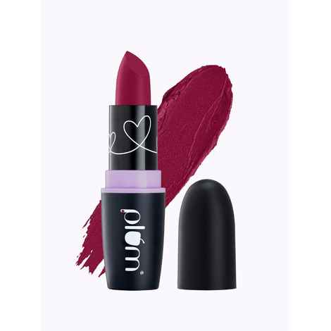 Buy Plum Matterrific Lipstick | Highly Pigmented | Nourishing & Non-Drying | 100% Vegan & Cruelty Free | Plum It Up - 137 (Magenta) - Purplle