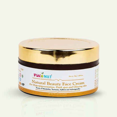Buy POKONUT Natural Beauty Face Cream, For hyperpigmentation, Dark spot and Glowing skin(50g) - Purplle