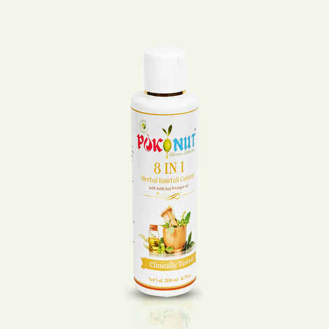 Pokonut Herbal Hair Oil for Hair Fall control Hair Growth |Anti Dandruff Oil(200ml)