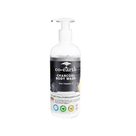Buy Colorbar Co-earth Charcoal Body Wash-(300 ml) - Purplle