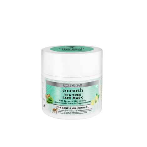 Buy Colorbar Co-earth Tea Tree Face Mask-(100 gm) - Purplle