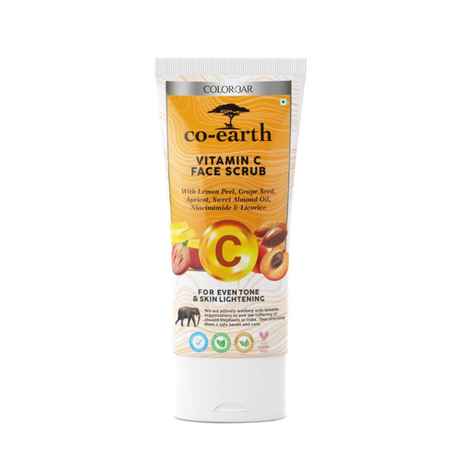 Buy Colorbar Co-earth Vitamin C Face Scrub-(100g) - Purplle