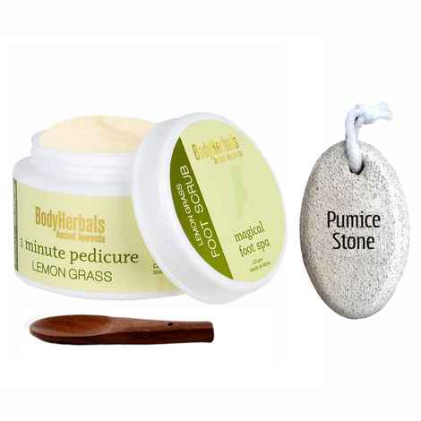 Buy Bodyherbals Foot Exfoliating Kit(311g) - Purplle