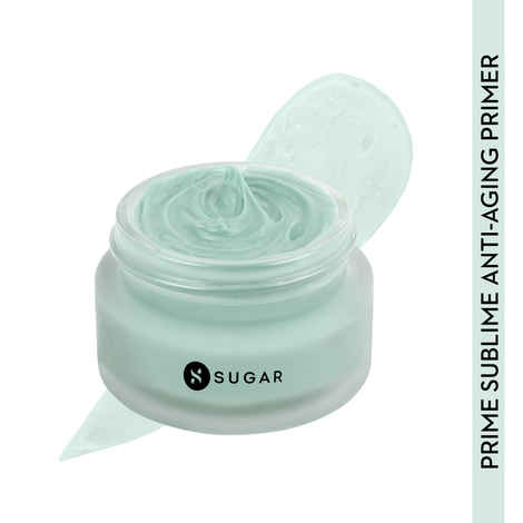 Buy SUGAR Cosmetics Prime Sublime Anti-Aging Face Primer | Mattifying, Long-Lasting, Pore Minimizing, Makeup-Skincare Hybrid | 100% Vegan & Cruelty-Free - 15 gm - Purplle