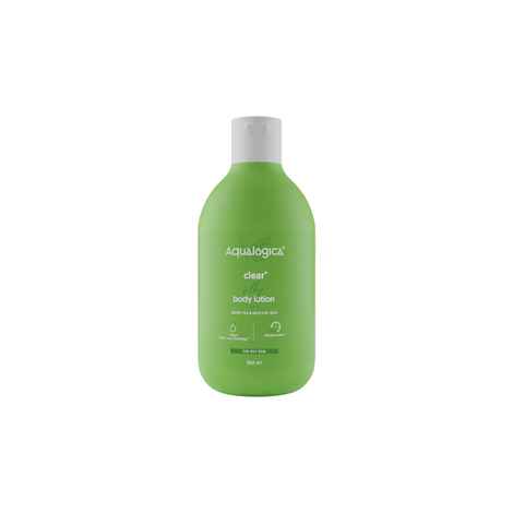 Buy Aqualogica Clear+ Silky Body Lotion with Green Tea & Salicylic Acid 300ml - Purplle