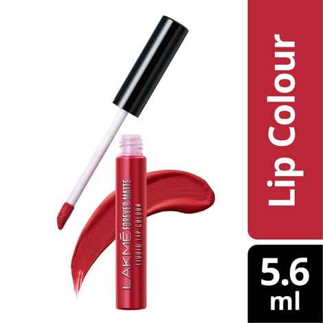 Buy Lakme Forever Matte Liquid Lip Colour - Red Carpet (5.6 ml) - Purplle