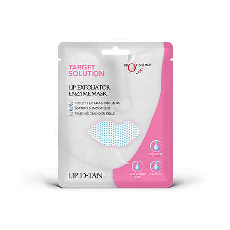 Buy O3+ Lip Exfoliator Enzyme D-Tan Sheet Mask - (set of 12) - Purplle