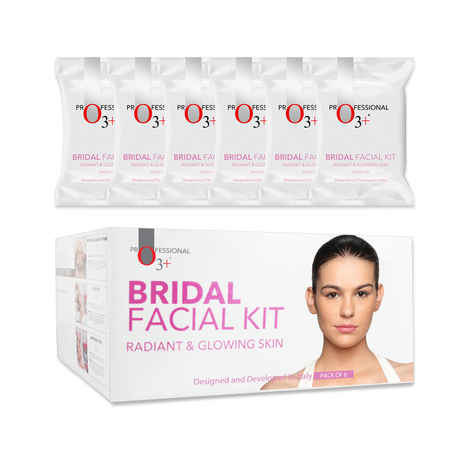 Buy O3+ Bridal Facial Radiant And Glowing Skin - Pack Of 6 (720g) - Purplle