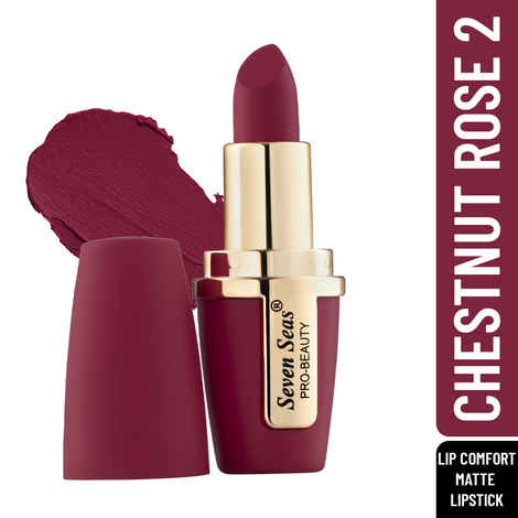 Buy Seven Seas Lip Comfort Velvet Matte Lipstick (Chestnut Rose-II, 4.2 g) - Purplle