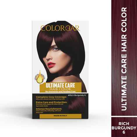 Buy Colorbar Hair Color -Rich Burgundy - 6 (145 ml) - Purplle