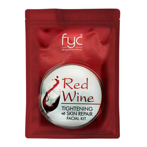 Buy FYC Professional Red Wine Facial Kit - 55gm Gel, for Women & Men (Pack of 1) - Purplle