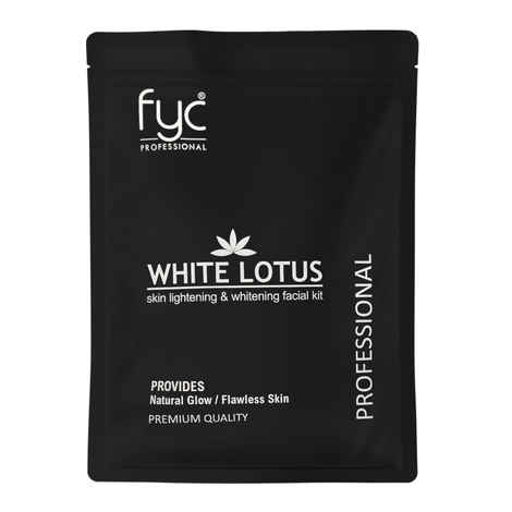 Buy FYC Professional White Lotus Facial Kit - 55gm Gel, for Women & Men (Pack of 1) - Purplle