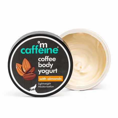 Buy mCaffeine Coffee Body Yogurt with Almonds 100 gm - Purplle