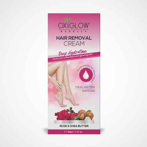 Buy Oxyglow Herbal Hair Removal Cream - 40 gm - Purplle