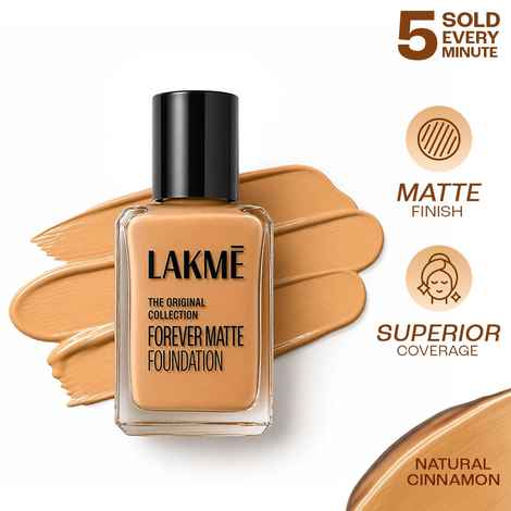Buy Lakme Perfect Liquid Foundation NaturalCinnamon 27ml - Purplle