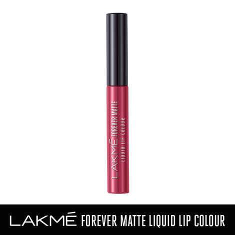 Buy Lakme Forever Matte Liquid Lip 33 Pink Parfait 5.6 ml - Purplle