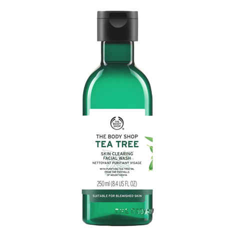 Buy The Body Shop Vegan Tea Tree Facial Wash, 250Ml - Purplle
