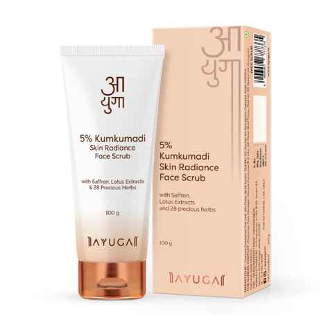 Buy AYUGA 5% Kumkumadi Skin Radiance Face Scrub - Purplle