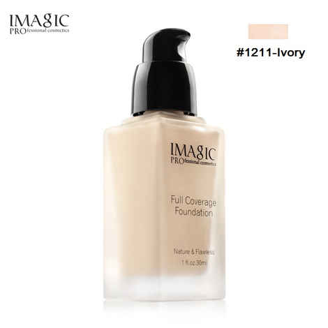 Buy IMAGIC PROfessional Makeup Full Coverage Foundation FA121-01 Ivory - Purplle