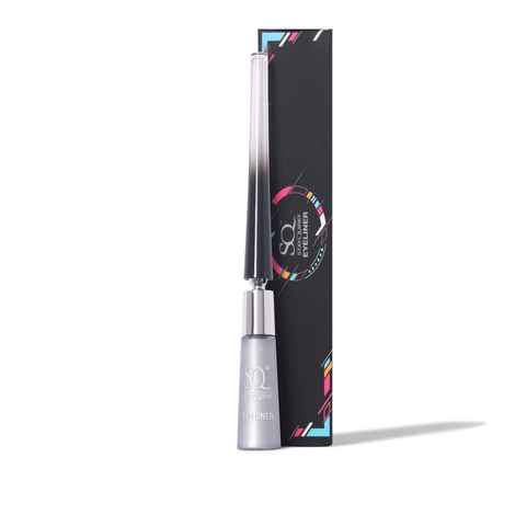 Buy Stay Quirky Liquid Eyeliner, With Unique Ball-Joint Applicator, Silver - Show 'Em Your Gray Pleasures 6 (6.5 ml) - Purplle