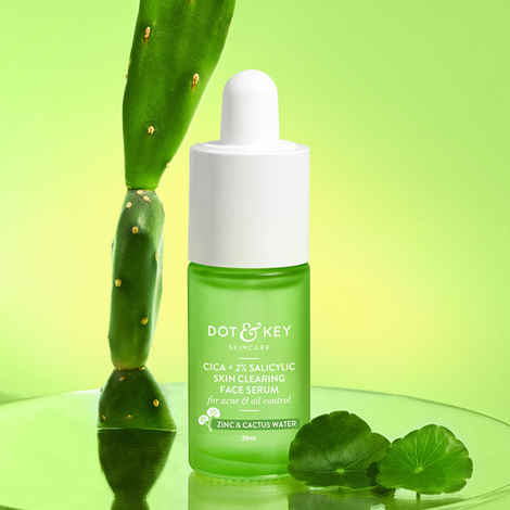 Buy Dot & Key CICA + 2% Salicylic Skin Clearing Face Serum for Acne & Oil Control 30 ml - Purplle