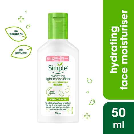 Buy Simple Kind to Skin Hydrating Light Moisturiser (50 ml) - Purplle