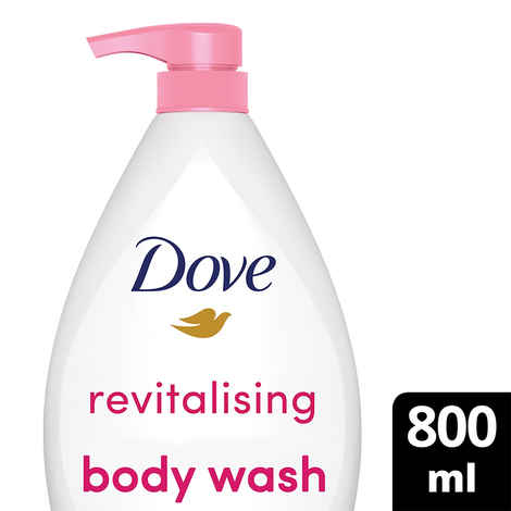 Buy Dove Revitalizing Body wash with scented Peach and Vitamin C (800 ml) - Purplle
