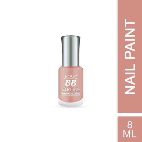 Buy Jaquline USA BB Stroke Premium Nail Enamel 06 Caramel Drop 8ml - Purplle