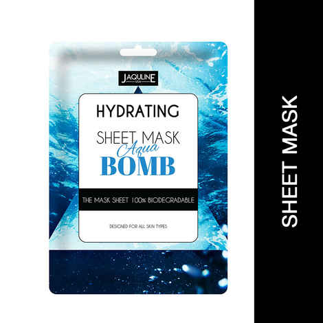 Buy Jaquline USA Hydrating Sheet Mask Aqua Bomb - Purplle